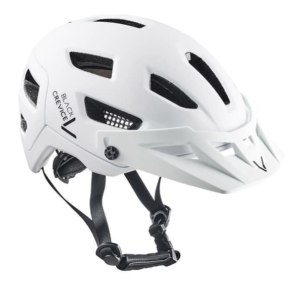 Svart cricka cykelhjälm - BCR321825-WH-S