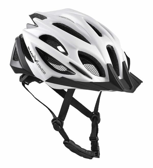 Svart crevice cykelhjälm - BCR325038-WB-XS