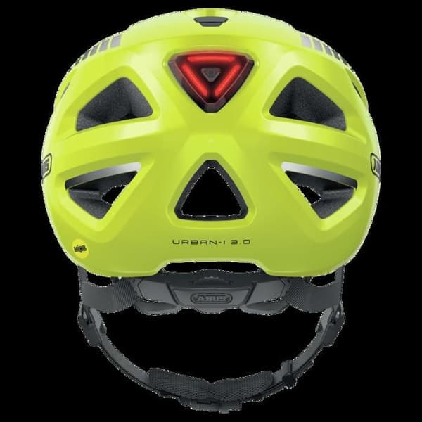 Abus Cykelhjälm - 89191 - Signal Yellow S Casco Unisex Adulto, Giallo (Giallo), S