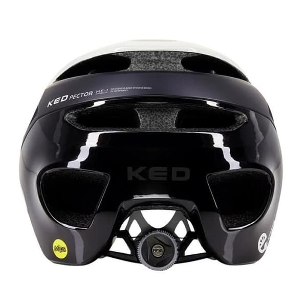 KED Pector Me-1 unisex svart cykelhjälm med MIPS-system och BOA-justering
