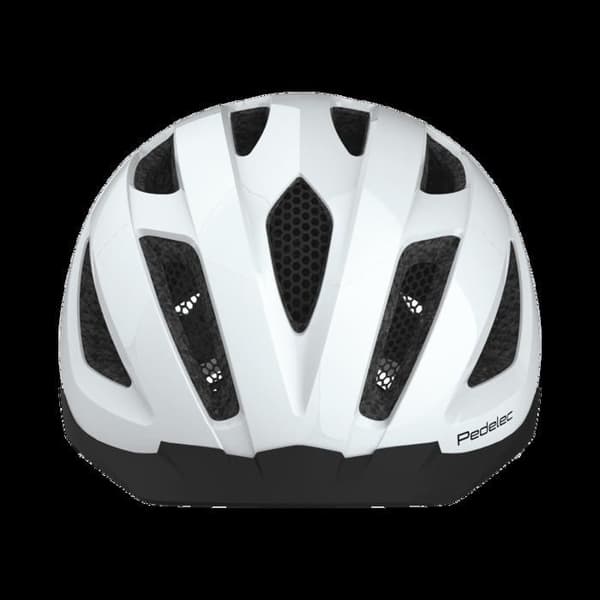 ABUS Pedelec 1.1 cykelhjälm - vit - vuxen - polykarbonat - för landsvägscykling