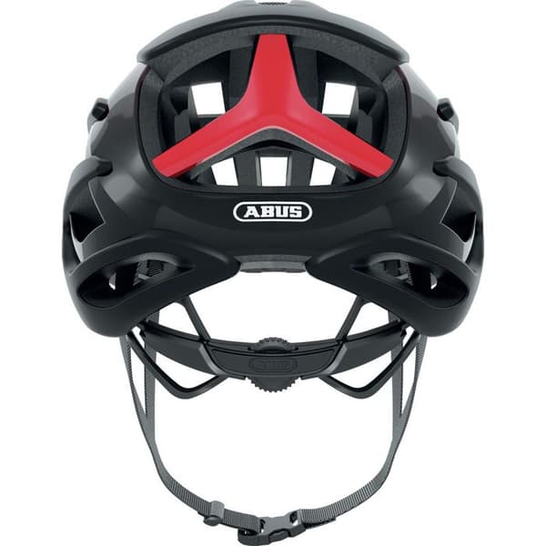 Cykelhjälm - Abus - Airbreaker - Svart - Unisex - Aerodynamisk och ventilerad