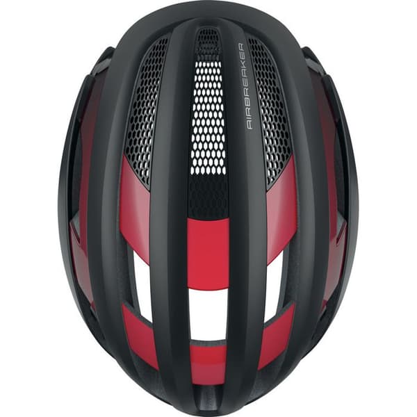 Cykelhjälm - Abus - Airbreaker - Svart - Unisex - Aerodynamisk och ventilerad