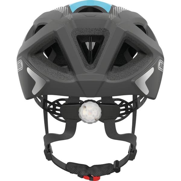 Cykelhjälm - Abus - Aduro 2.0 - Optimal komfort - Effektiv ventilation - Färg tävlingsgrå