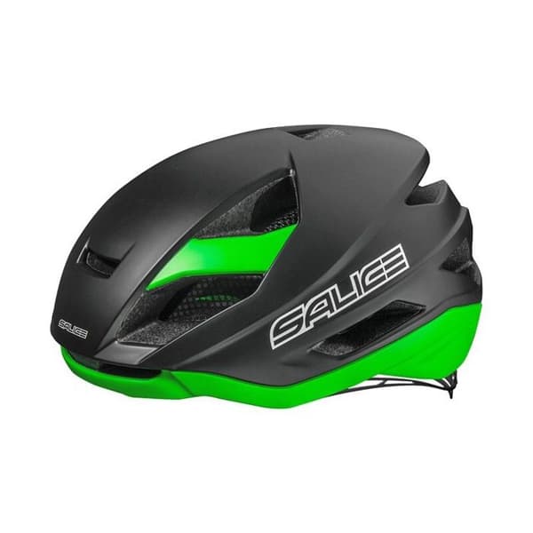 Cykelhjälm - Salice - Levante - Polykarbonat - Mixte - Svart-Grön