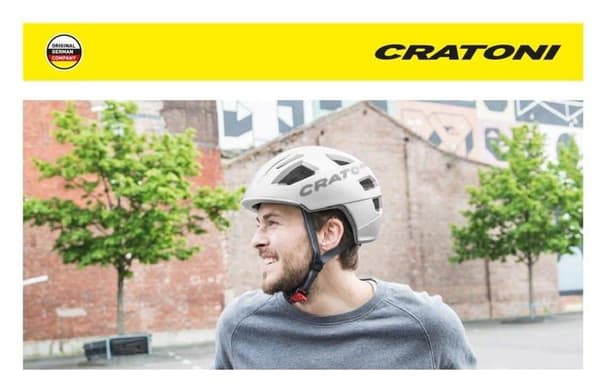 Cratoni cykelhjälm - 111912H1 - C- Pure unisex vuxenhjälm, Matt Grey, M