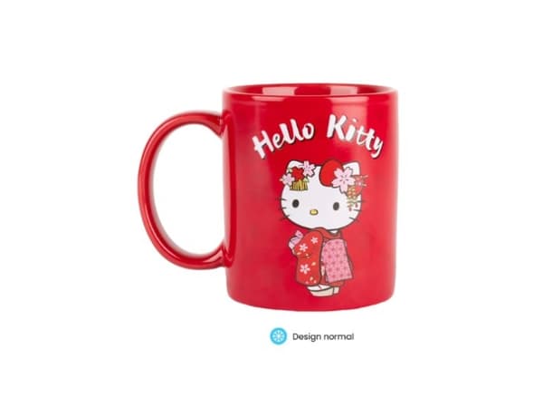 KONIX HELLO KITTY KIMONO THERMOSENSITIVE CUP