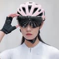 Miniatyrbild 11 av 11: Rockbros Cykelhjälm Avtagbara UV-Skyddsglasögon - Rosa