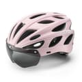 Miniatyrbild 1 av 11: Rockbros Cykelhjälm Avtagbara UV-Skyddsglasögon - Rosa