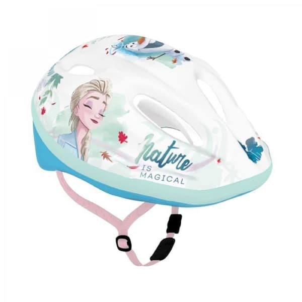 DISNEY V2 FROZEN WHITE BARN CYKELHJÄLM MED JUSTERINGSVART STORLEK 52-56 (SÄLJS PÅ KORT)