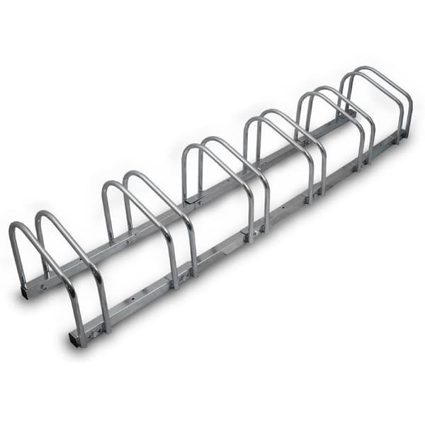 Service Parkeringsstativ til 6 pladser, universal cykelholder i metal