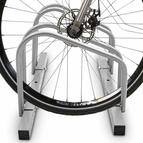 Pulverlackerat 10-sitsig cykelst�ll f�r cyklar