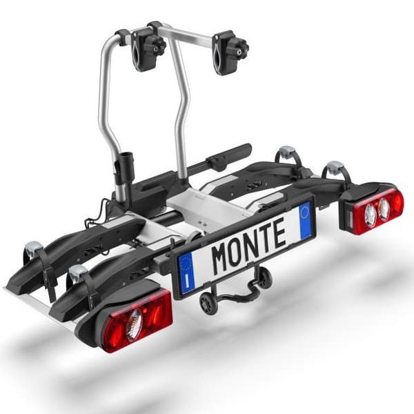 Elite Monte Foldable Cykelstativ Til 2 Cykler Sort 2 Bikes
