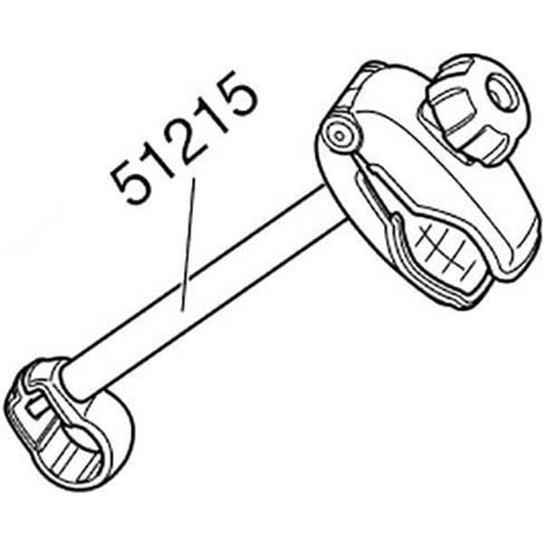Porte-värk och skidställ THULE Medium Bike Arm 941 - På dragkrok - 3 cyklar - Nyttolast &lt; 300 kg
