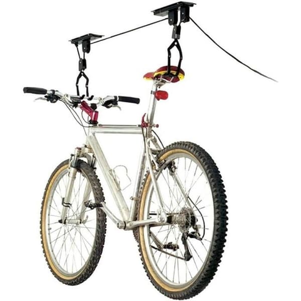 Lyftstöd för takcykel - DUNLOP - Fästkrokar - Svart - Vuxen - Upp till 20 kg