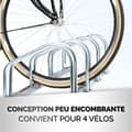 Miniatyrbild 5 av 6: Cykelställ - Ej specificerat - 120 cm - Silver - Aluminium - 4 cyklar
