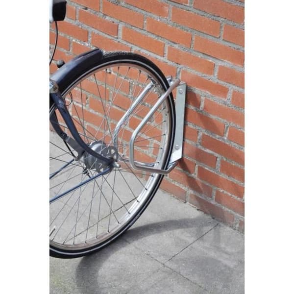Cykelställ - Dunlop - Väggmonterad - Silver - Stål - 1 cykel