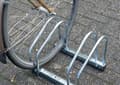 Miniatyrbild 4 av 4: Cykelhållare - Dunlop - Väggmodell - Aluminium - 2 cyklar - Silver
