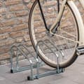 Miniatyrbild 1 av 4: Cykelhållare - Dunlop - Väggmodell - Aluminium - 2 cyklar - Silver