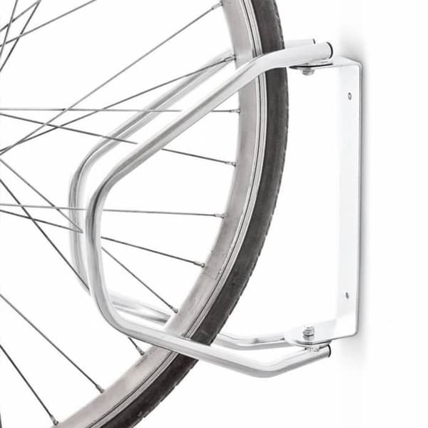 Cykelställ - Dunlop - Väggmonterad - Silver - Stål - 1 cykel