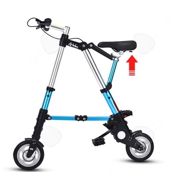 CONFO® Abike Folding Bike 10 tums Mini Folding Bike 8 tum Super Small Bike