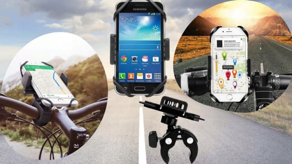 CYKELHÅLLARE FÖR TELEFON GPS CYKEL MOTORCYKEL GSM