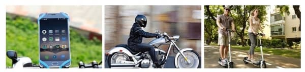 CYKELHÅLLARE FÖR TELEFON GPS CYKEL MOTORCYKEL GSM