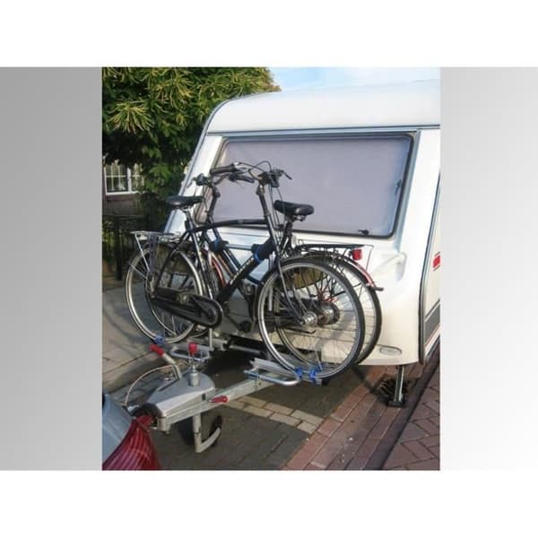 Cykelställ för husvagnsbom - EAL - Aluminium - 2 cyklar - Nyttolast 35 kg