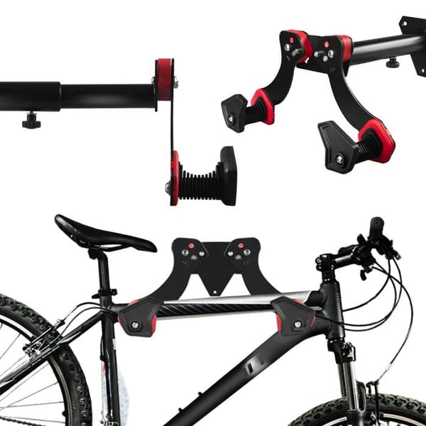Stödvägg för cykel i stål Maclean max. belastning 30kg MC-449