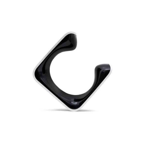 Cykelhållare - Clug - Väggmodell - Färg svart/vit - Dimensioner 9,9 x 5,5 cm - Vikt 120g