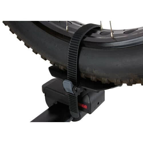 Takcykelställ med Yakima Forkchop framhjulsmonteringssats - svart - 275 x 230 x 110 mm