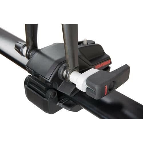 Takcykelställ med Yakima Forkchop framhjulsmonteringssats - svart - 275 x 230 x 110 mm