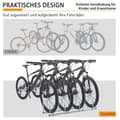 Miniatyrbild 7 av 9: Cykelställ, 110x33x27 cm, Silver