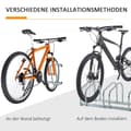 Miniatyrbild 9 av 9: Cykelställ, 110x33x27 cm, Silver