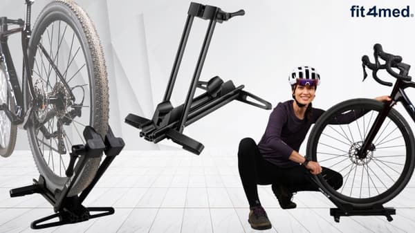 CYKELSTAND TIL CYKELHJULHOLDER JUSTERBAR GULV 24-29"