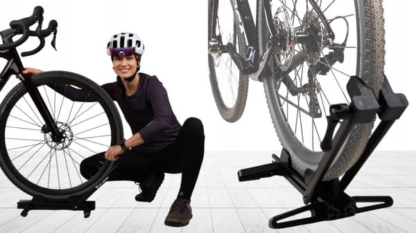 CYKELSTAND TIL CYKELHJULHOLDER JUSTERBAR GULV 24-29"