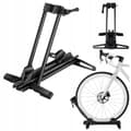 Miniatyrbillede 1 af 11: CYKELSTAND TIL CYKELHJULHOLDER JUSTERBAR GULV 24-29"