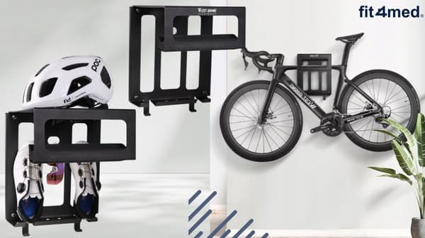 CYKELOPHÆNG CYKELHOLDER TIL VÆG VÆGKROG OP TIL 25 KG MASSIVT STÅL