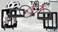 Miniatyrbillede 5 af 9: CYKELOPHÆNG CYKELHOLDER TIL VÆG VÆGKROG OP TIL 25 KG MASSIVT STÅL