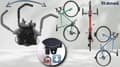 Miniatyrbild 8 av 9: CYKELHÄNGARE VÄGG CYKELKROK SOLID JUSTERBAR 20 KG