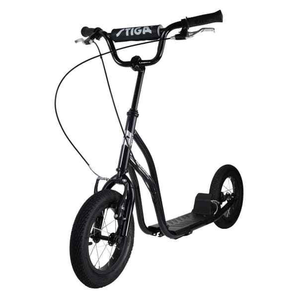 Air Scooter 12" Løbehjul Sort