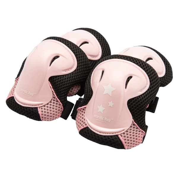 Nordic Hoj - Knä- och Armbågsskydd Rosa