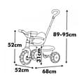 Miniatyrbillede 4 af 6: Smoby Be Move - Trehjulet cykel, Beige