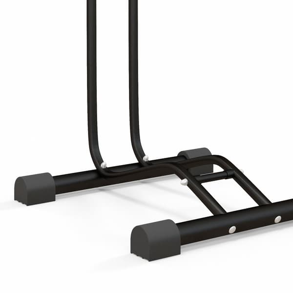 Cykelstativ, 45x44x118 cm, Sort
