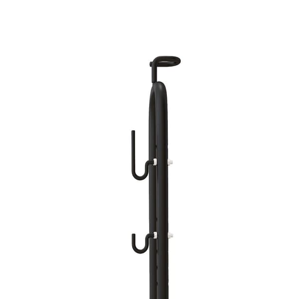Cykelstativ, 45x44x118 cm, Sort