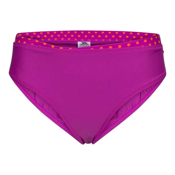 Trespass Bikinitrusser til kvinder/damer Gabriel Bikini Bottoms Purple Orchid XXS