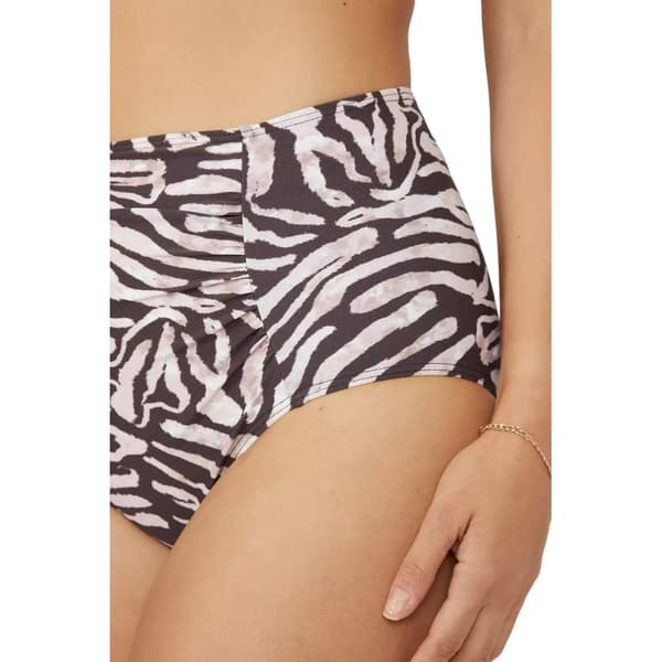 Gorgeous Bikinitrusser med høj talje med zebraprint til kvinder/damer