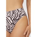 Miniatyrbilde 3 av 4: Gorgeous Womens/Ladies Zebra Print Mid Rise Bikini Bottoms