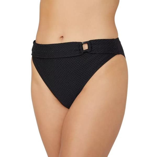 Gorgeous Bikinitrosor - dam/dam Sparkle med ringdetaljer Black 8 UK