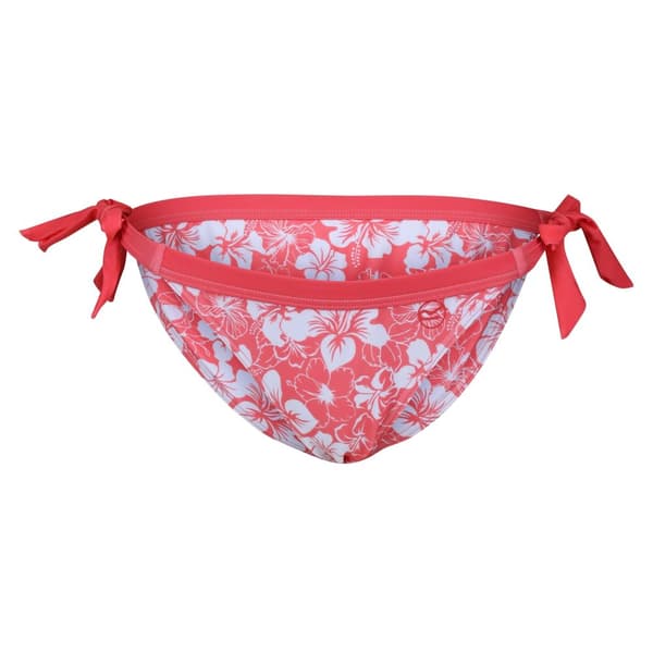 Regatta Womens/Ladies Flavia Hibiscus Bikini Bottoms Peach Bloom 10 UK